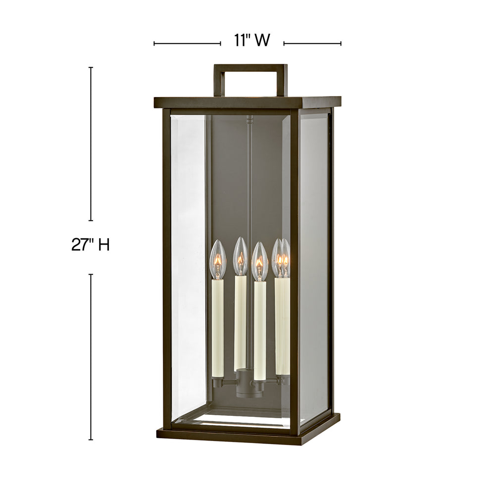 Hinkley Canada - 20018OZ - LED Wall Mount - Weymouth - Oil Rubbed Bronze