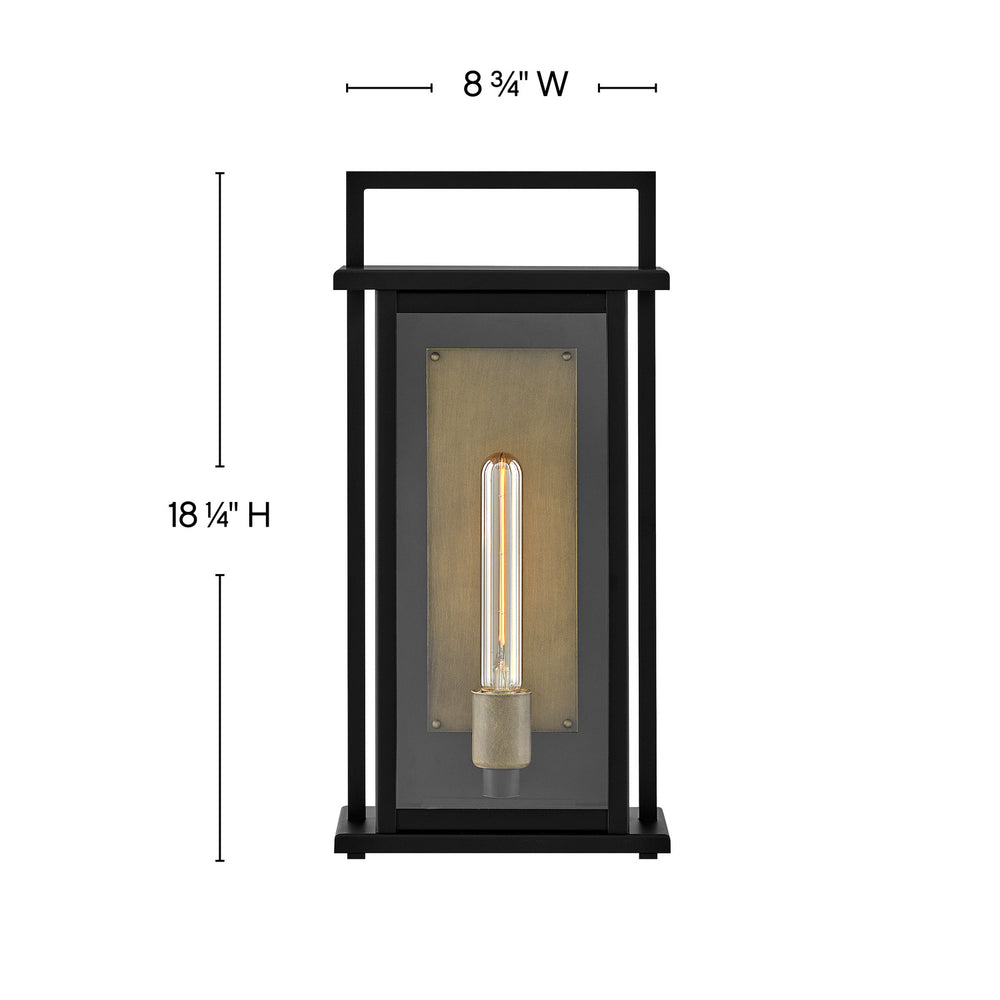 Hinkley Canada - 24024BK - LED Wall Mount - Langston - Black