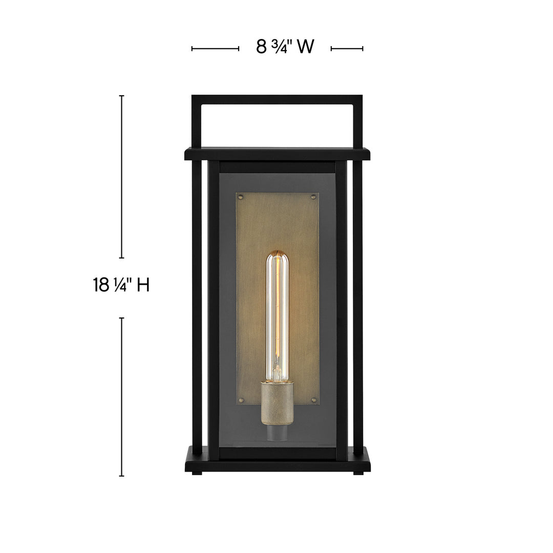 Hinkley Canada - 24024BK - LED Wall Mount - Langston - Black