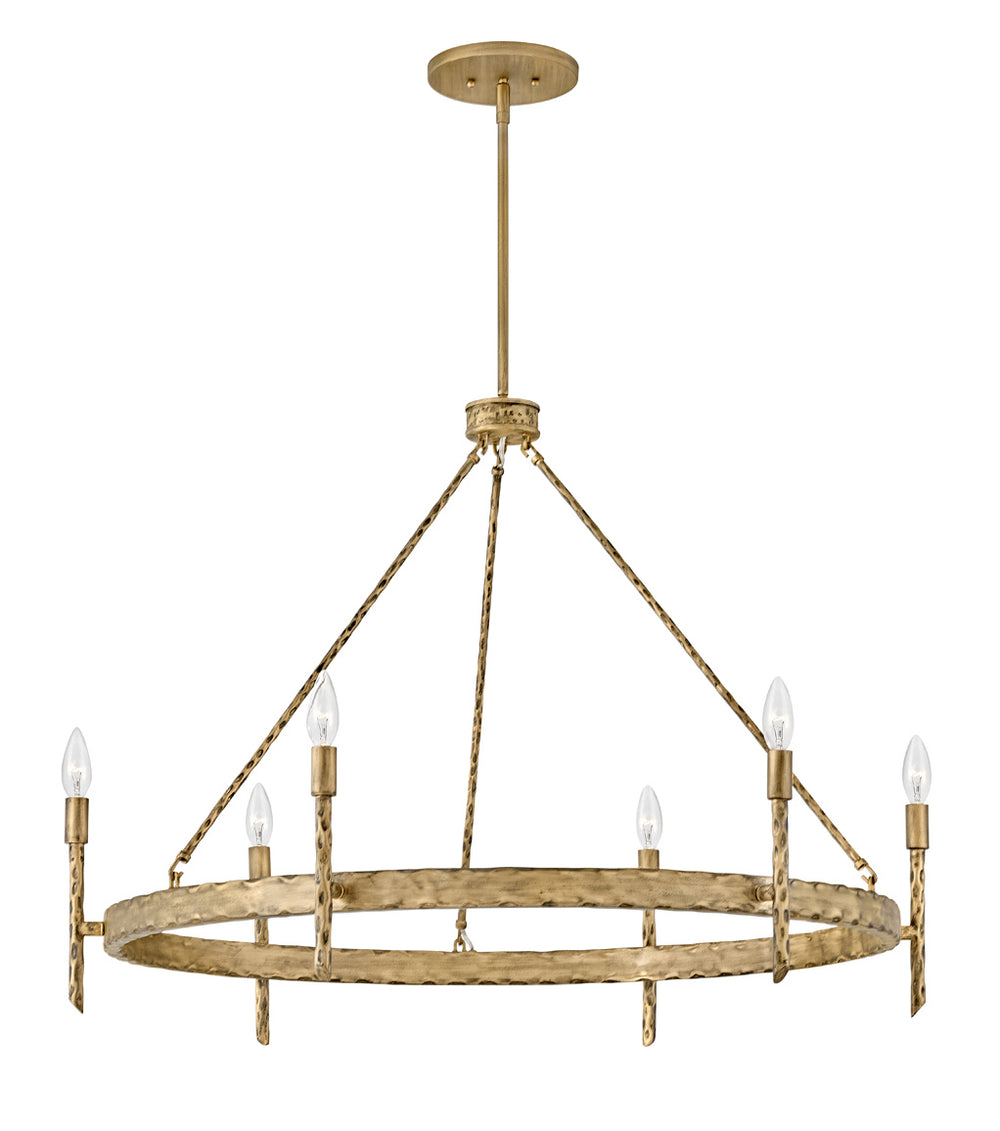 Hinkley Canada - 3678CPG - LED Chandelier - Tress - Champagne Gold