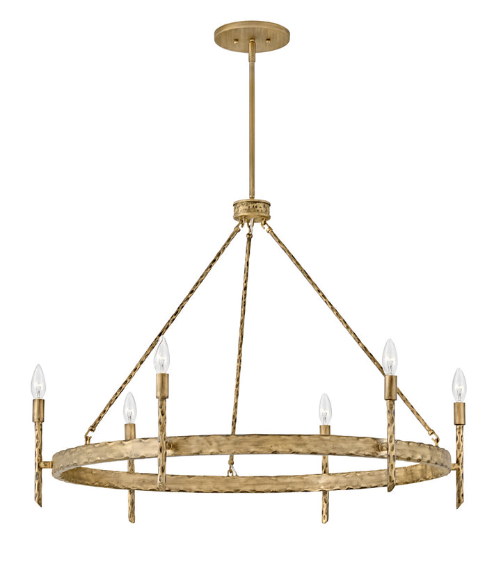 Hinkley Canada - 3678CPG - LED Chandelier - Tress - Champagne Gold