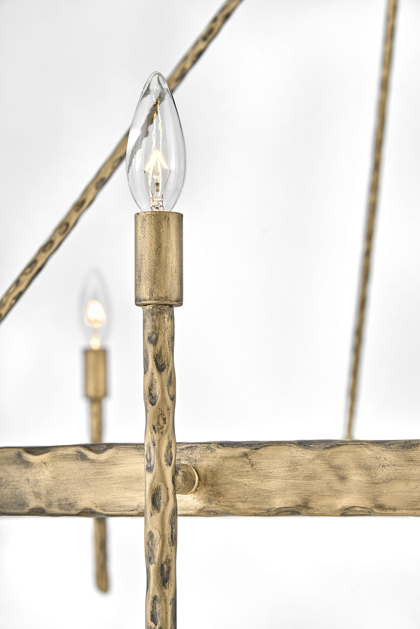 Hinkley Canada - 3678CPG - LED Chandelier - Tress - Champagne Gold