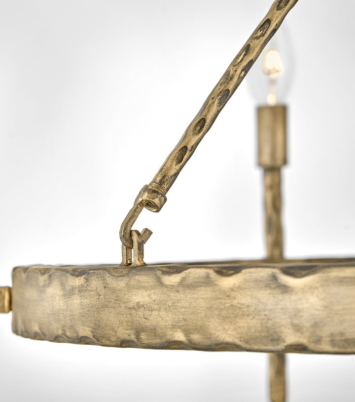 Hinkley Canada - 3678CPG - LED Chandelier - Tress - Champagne Gold