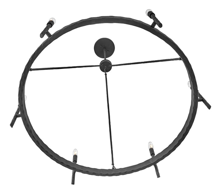 Hinkley Canada - 3678FE - LED Chandelier - Tress - Forged Iron