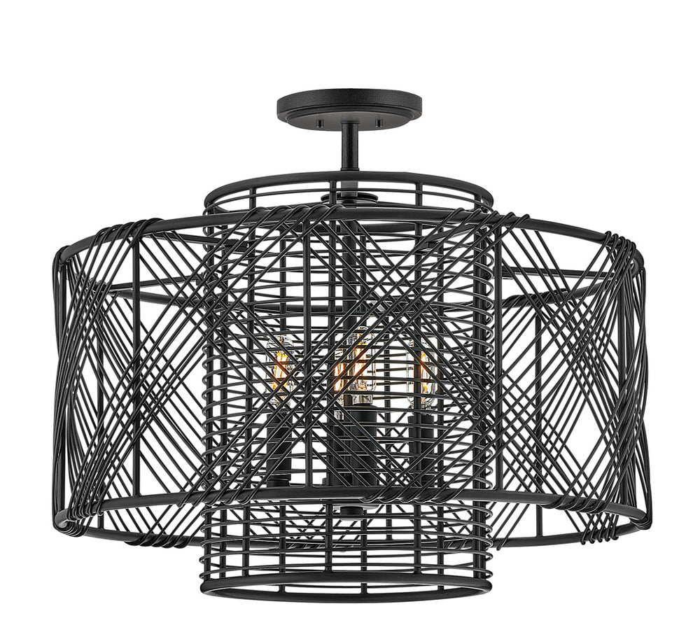 Hinkley Canada - 41063BLK - LED Pendant - Nikko - Black