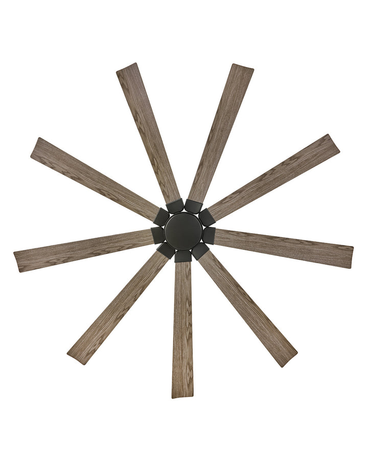 Hinkley Canada - 904280FMB-LWD - 80"Ceiling Fan - Turbine - Matte Black