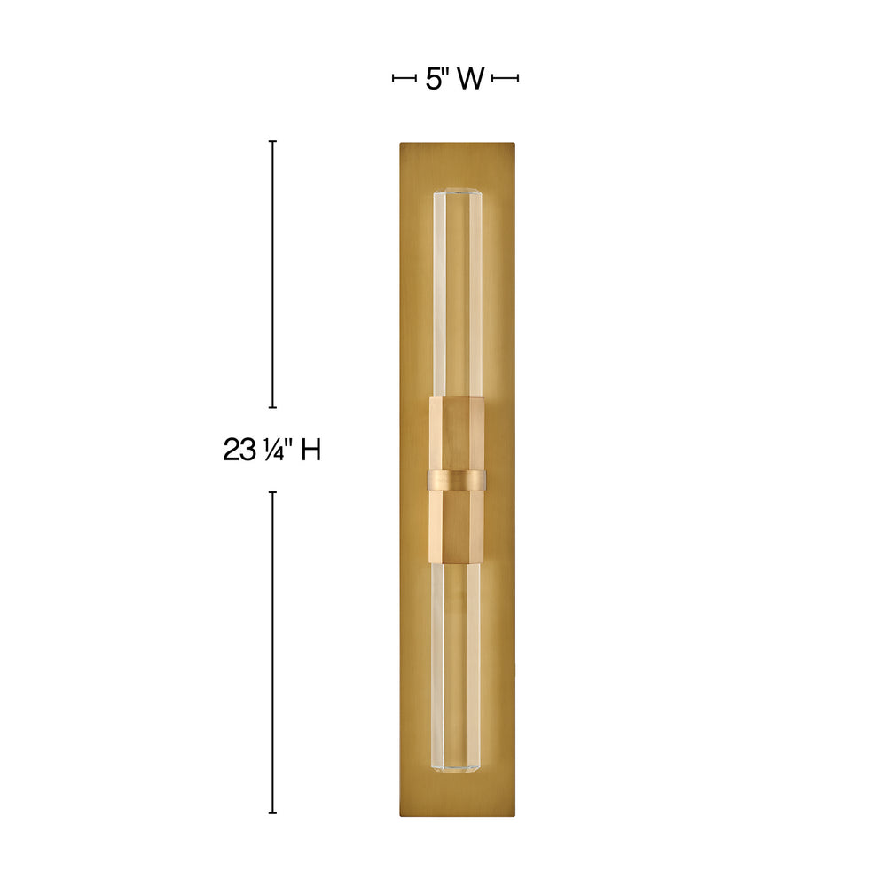 Fredrick Ramond Canada - FR30600HBR - LED Wall Sconce - Cecily - Heritage Brass