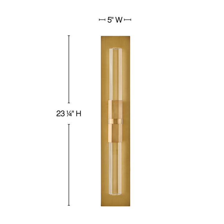 Fredrick Ramond Canada - FR30600HBR - LED Wall Sconce - Cecily - Heritage Brass