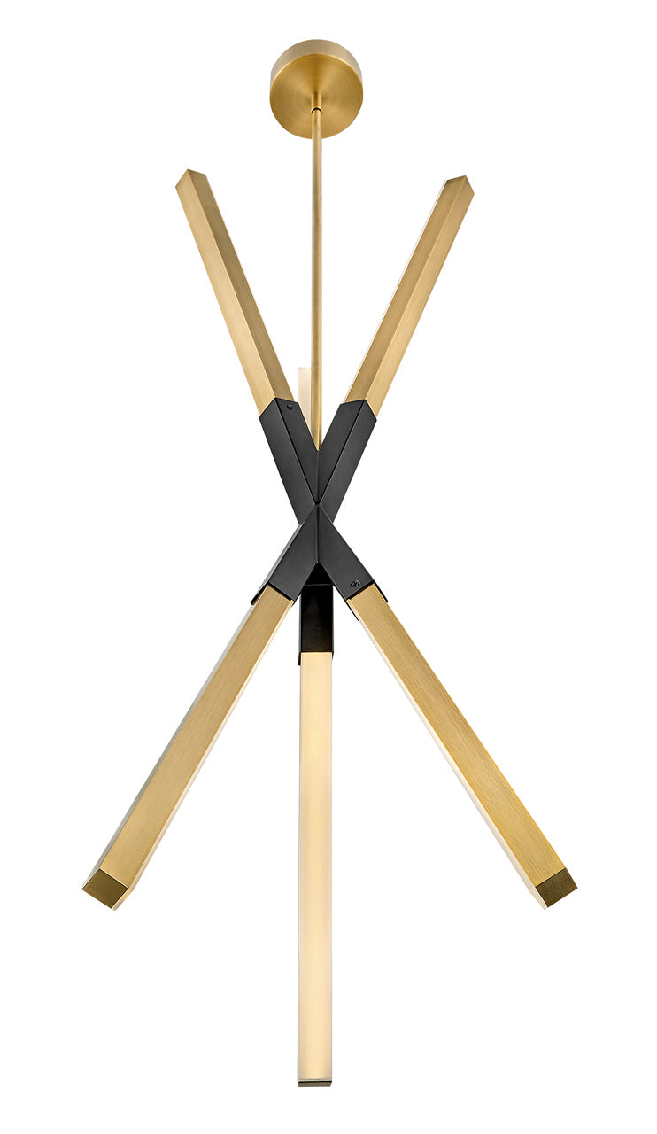 Fredrick Ramond Canada - FR30617LCB - LED Pendant - Rae - Lacquered Brass