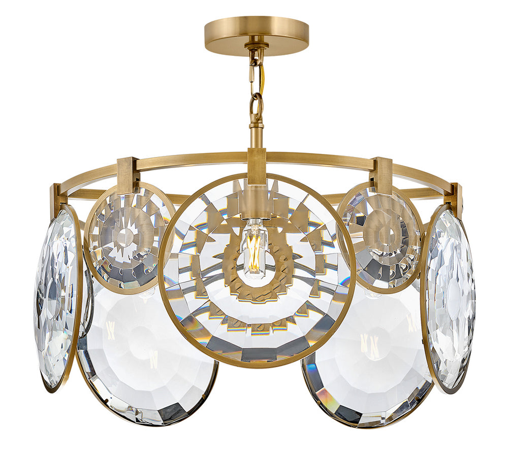 Fredrick Ramond Canada - FR31263HBR - LED Pendant - Nala - Heritage Brass