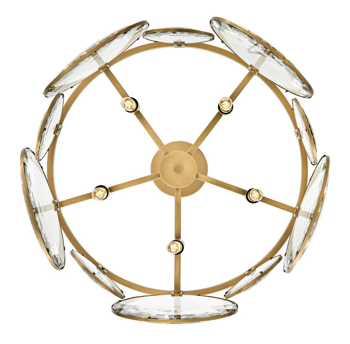Fredrick Ramond Canada - FR31263HBR - LED Pendant - Nala - Heritage Brass