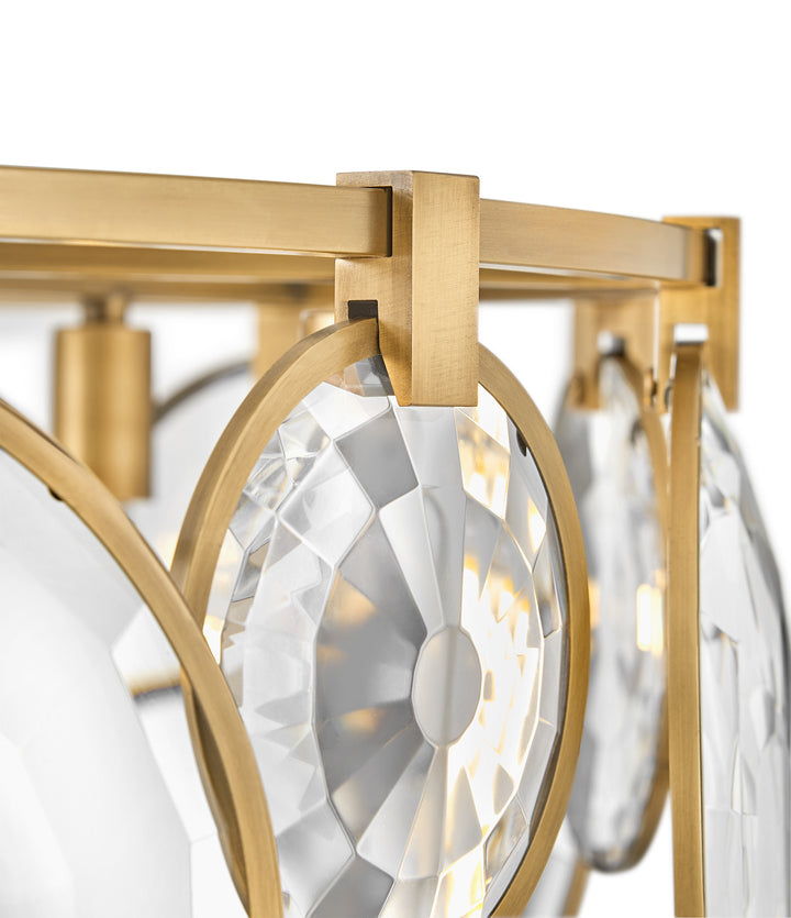 Fredrick Ramond Canada - FR31263HBR - LED Pendant - Nala - Heritage Brass