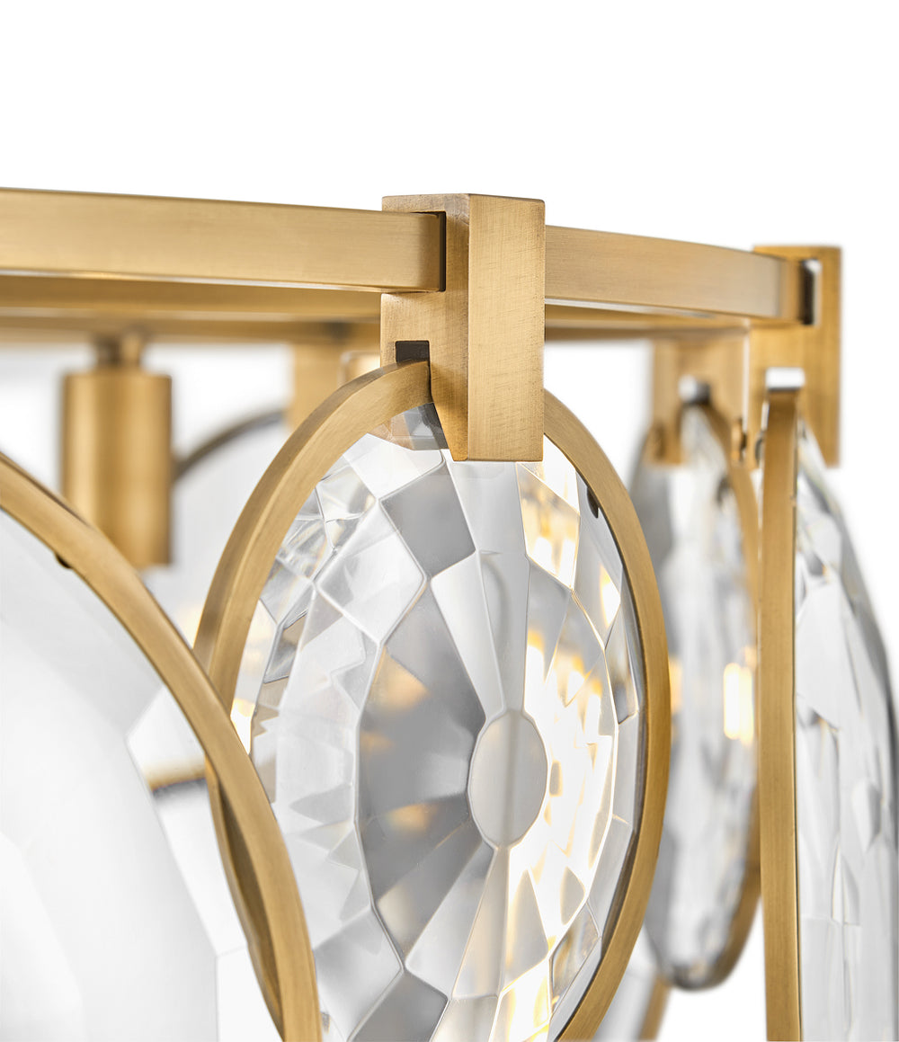 Fredrick Ramond Canada - FR31265HBR - LED Pendant - Nala - Heritage Brass