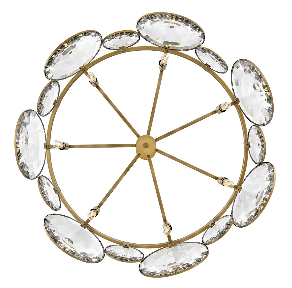 Fredrick Ramond Canada - FR31265HBR - LED Pendant - Nala - Heritage Brass