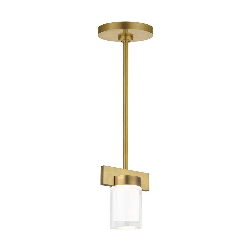 Visual Comfort Modern - 700TDESF5NB-LED927-277 - LED Pendant - Esfera - Natural Brass