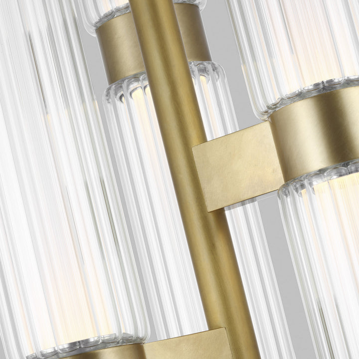 Visual Comfort Modern - 700TDLGSN10BR-LED927 - LED Pendant - Langston - Plated Brass