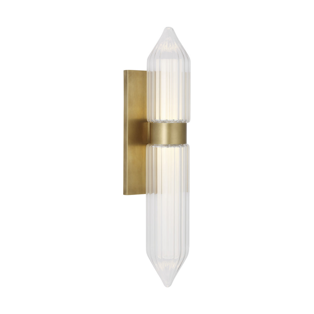 Visual Comfort Modern - 700WSLGSN18BR-LED927 - LED Wall Sconce - Langston - Plated Brass