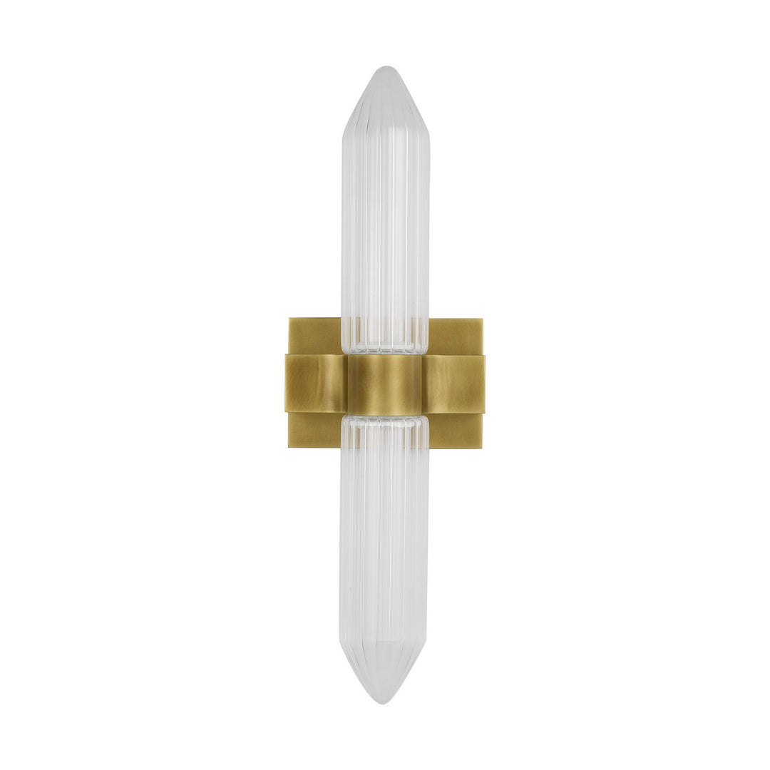 Visual Comfort Modern - 700BCLGSN23BR-LED927-277 - LED Bath Sconce - Langston - Plated Brass