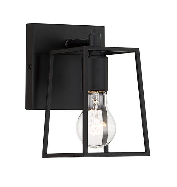 Craftmade Canada - 12105FB1 - One Light Wall Sconce - Dunn - Flat Black