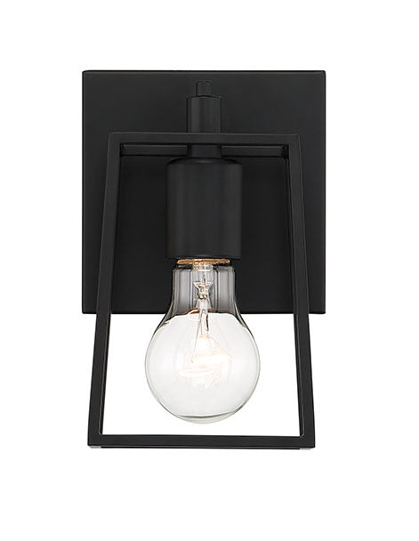 Craftmade Canada - 12105FB1 - One Light Wall Sconce - Dunn - Flat Black