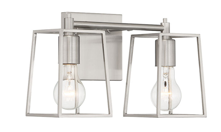 Craftmade Canada - 12113BNK2 - Two Light Vanity - Dunn - Brushed Polished Nickel