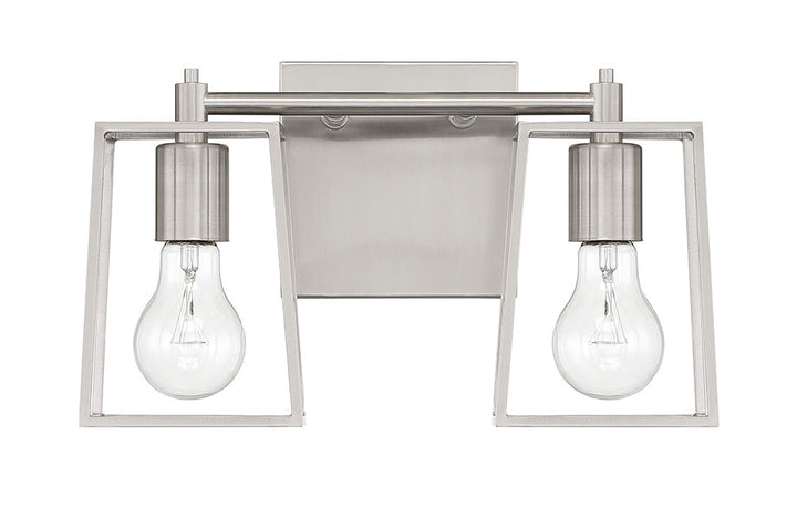 Craftmade Canada - 12113BNK2 - Two Light Vanity - Dunn - Brushed Polished Nickel