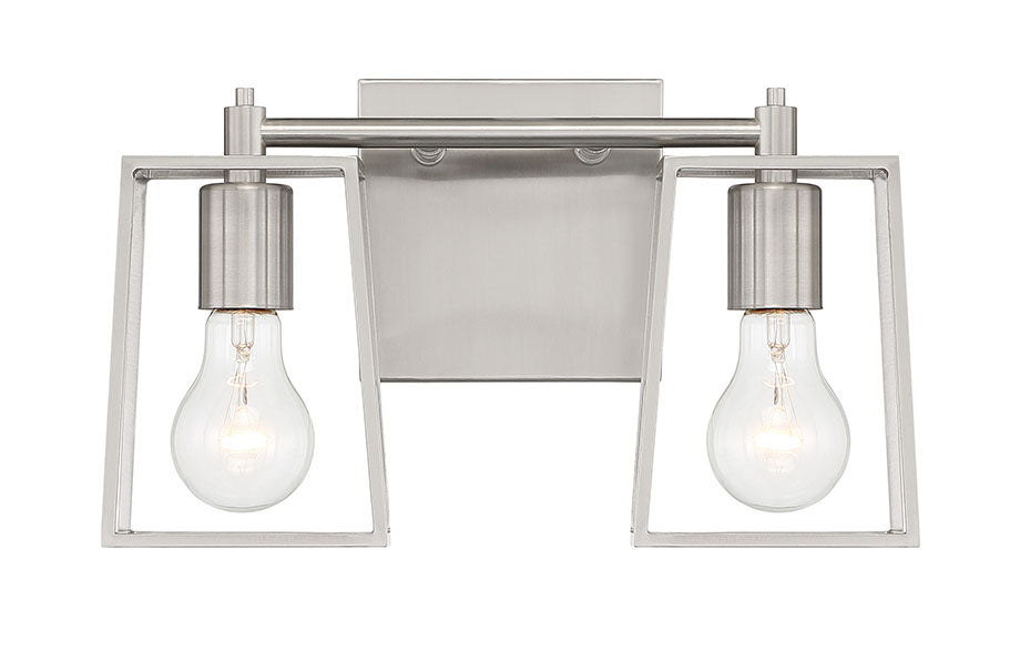 Craftmade Canada - 12113BNK2 - Two Light Vanity - Dunn - Brushed Polished Nickel