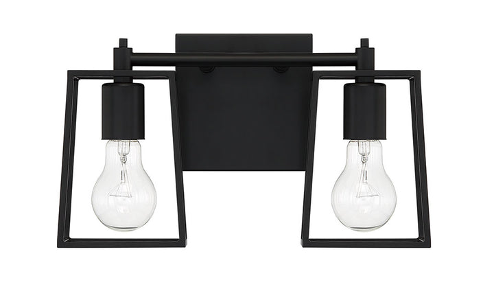 Craftmade Canada - 12113FB2 - Two Light Vanity - Dunn - Flat Black