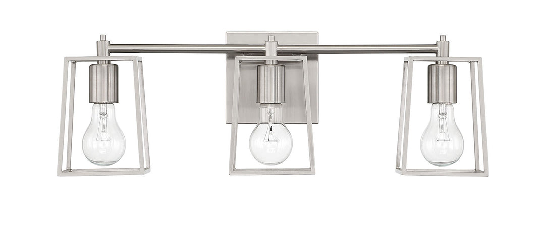 Craftmade Canada - 12123BNK3 - Three Light Vanity - Dunn - Brushed Polished Nickel
