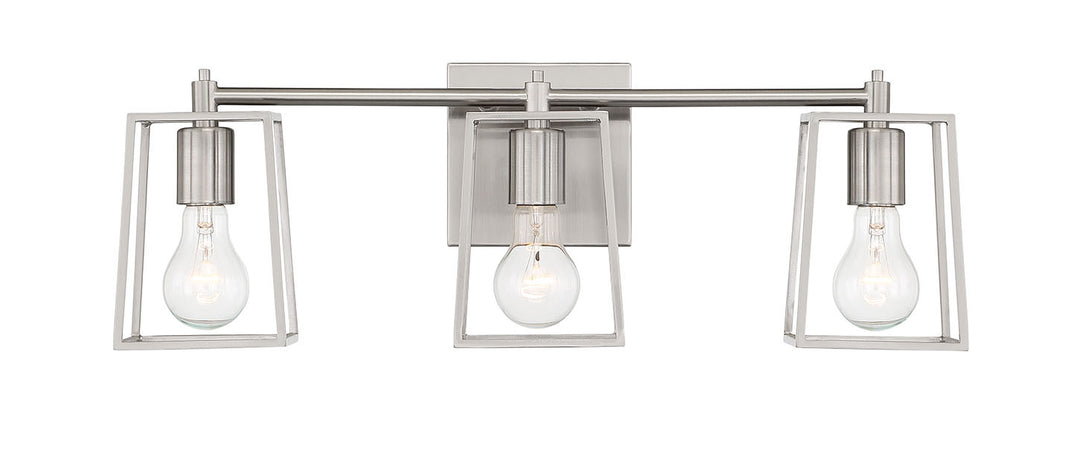 Craftmade Canada - 12123BNK3 - Three Light Vanity - Dunn - Brushed Polished Nickel