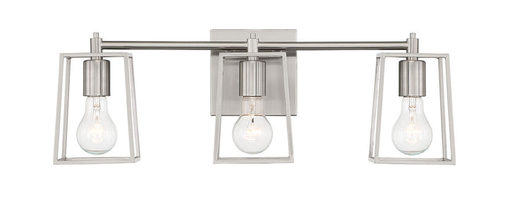 Craftmade Canada - 12123BNK3 - Three Light Vanity - Dunn - Brushed Polished Nickel