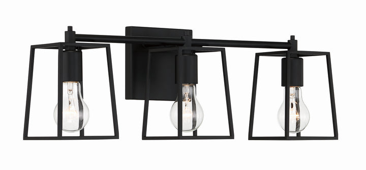 Craftmade Canada - 12123FB3 - Three Light Vanity - Dunn - Flat Black