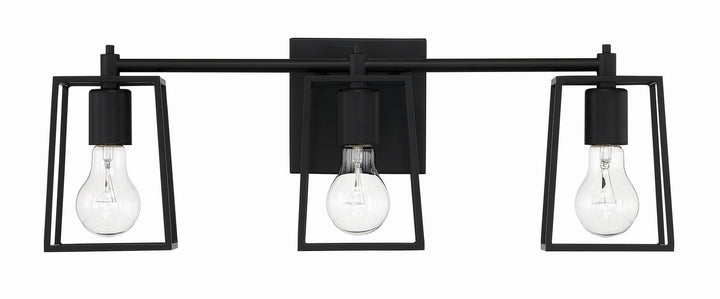 Craftmade Canada - 12123FB3 - Three Light Vanity - Dunn - Flat Black