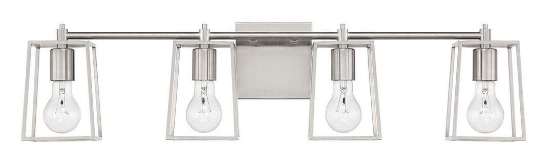 Craftmade Canada - 12132BNK4 - Four Light Vanity - Dunn - Brushed Polished Nickel