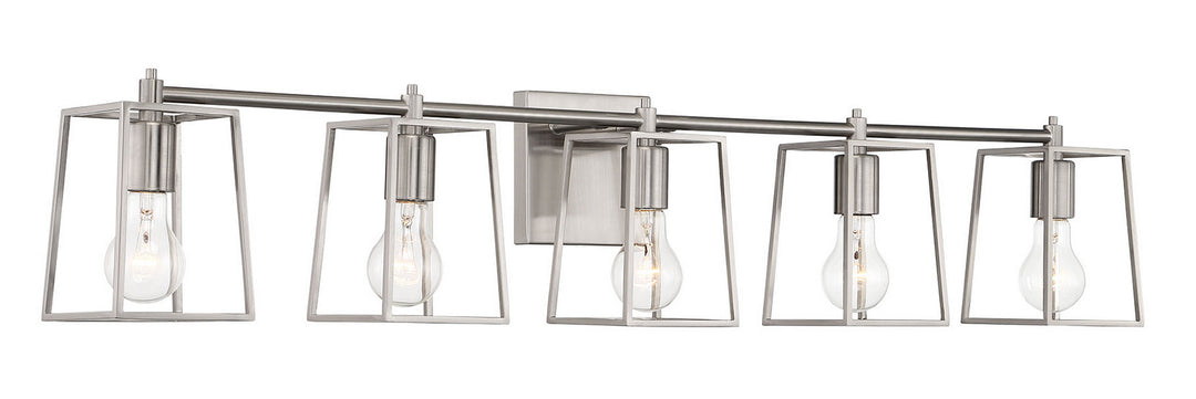 Craftmade Canada - 12141BNK5 - Five Light Vanity - Dunn - Brushed Polished Nickel