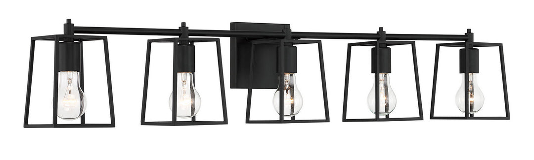Craftmade Canada - 12141FB5 - Five Light Vanity - Dunn - Flat Black