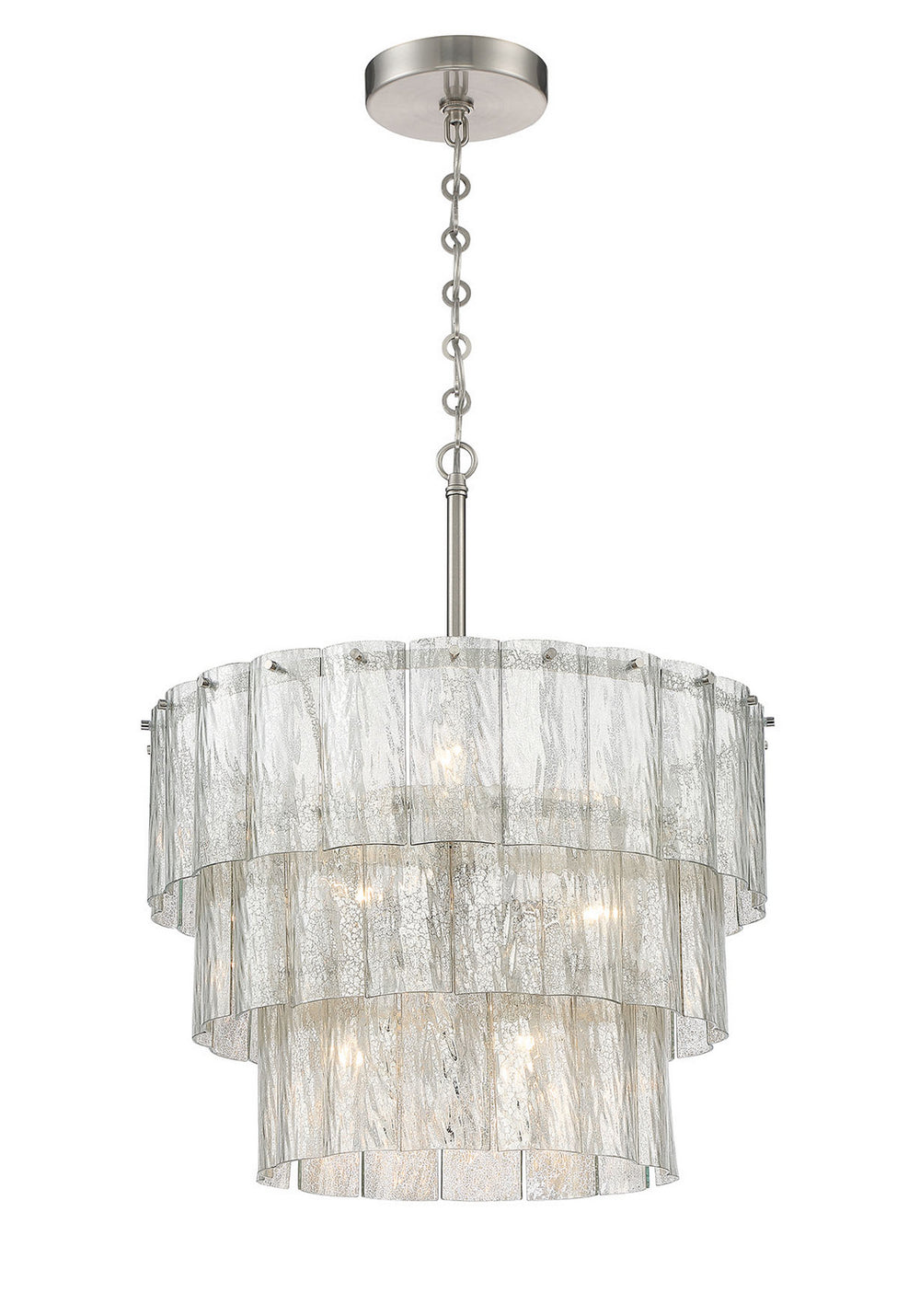 Craftmade Canada - 48694-BNK - Nine Light Pendant - Museo - Brushed Polished Nickel
