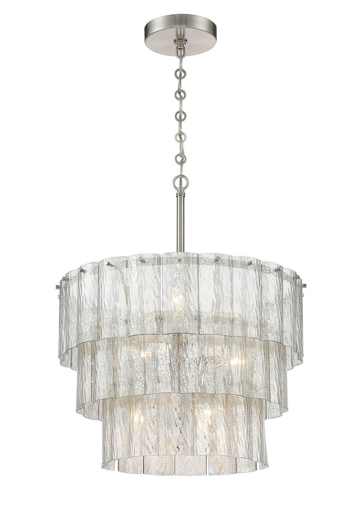 Craftmade Canada - 48694-BNK - Nine Light Pendant - Museo - Brushed Polished Nickel