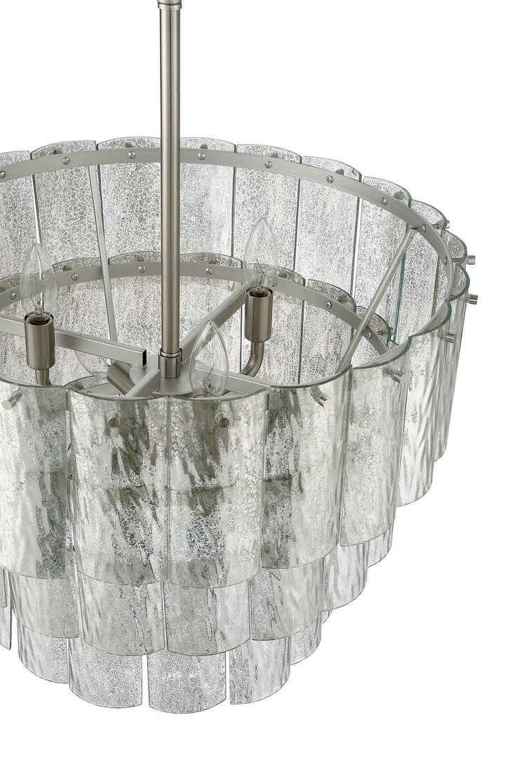 Craftmade Canada - 48694-BNK - Nine Light Pendant - Museo - Brushed Polished Nickel