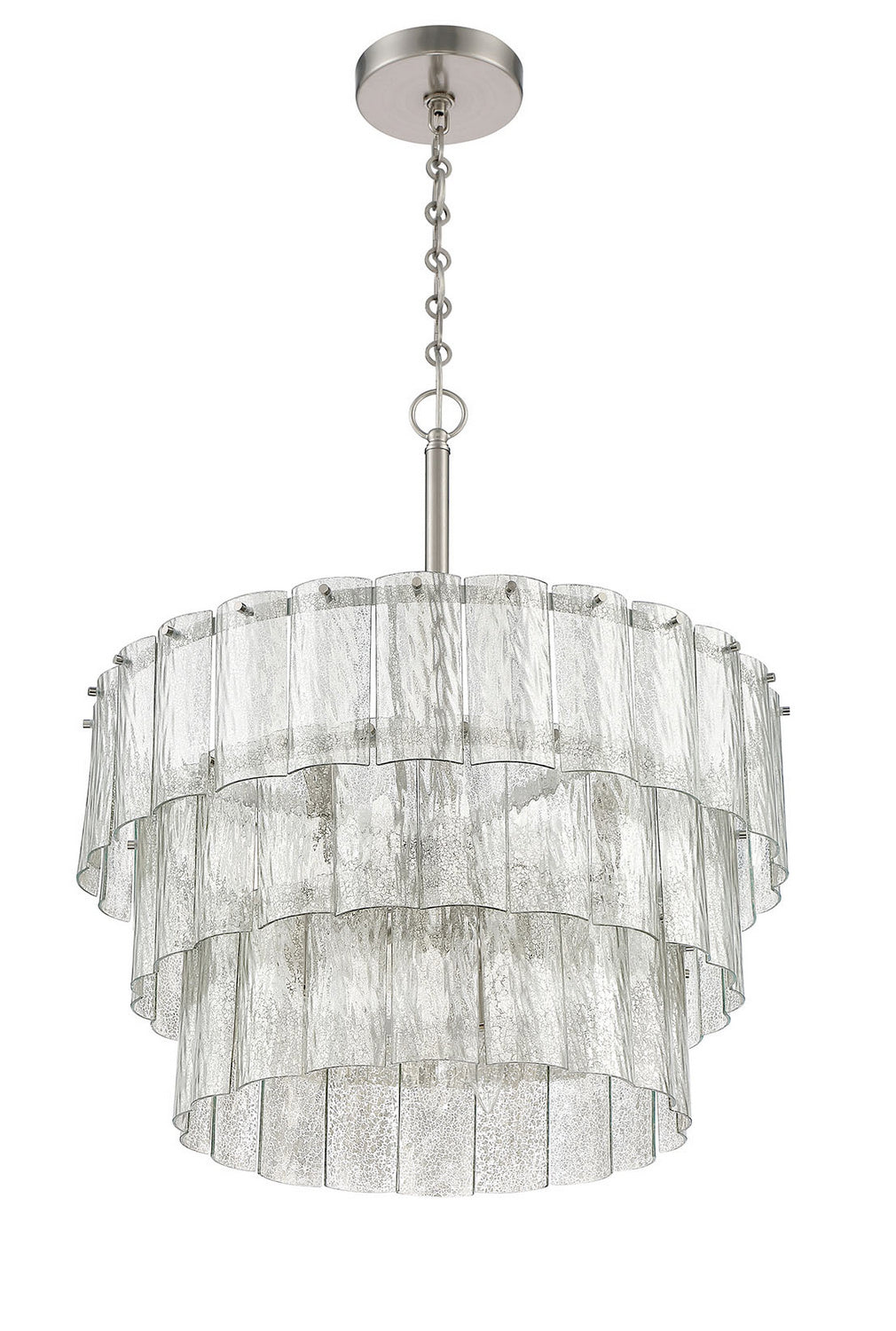 Craftmade Canada - 48696-BNK - Nine Light Pendant - Museo - Brushed Polished Nickel