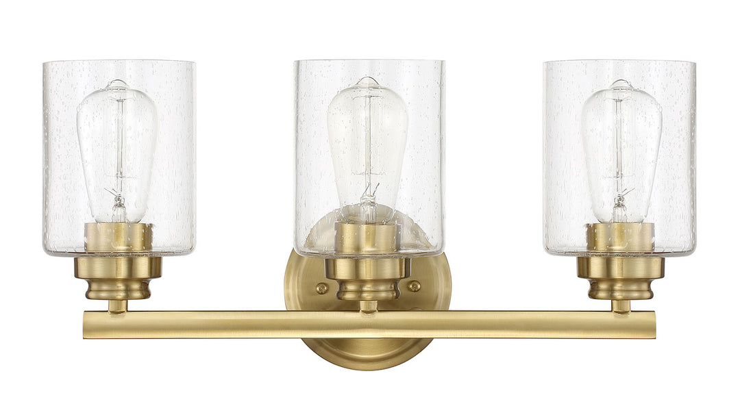 Craftmade Canada - 50503-SB - Three Light Vanity - Bolden - Satin Brass