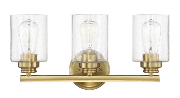 Craftmade Canada - 50503-SB - Three Light Vanity - Bolden - Satin Brass