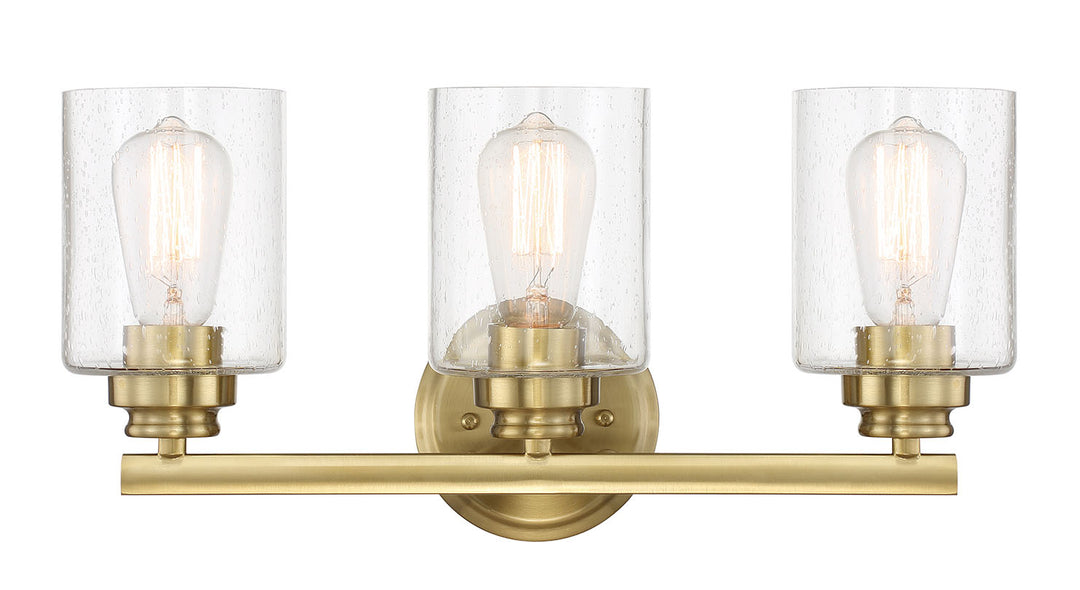 Craftmade Canada - 50503-SB - Three Light Vanity - Bolden - Satin Brass