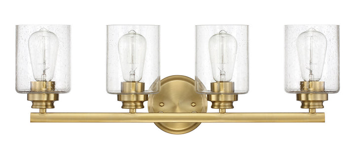 Craftmade Canada - 50504-SB - Four Light Vanity - Bolden - Satin Brass