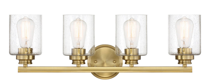 Craftmade Canada - 50504-SB - Four Light Vanity - Bolden - Satin Brass