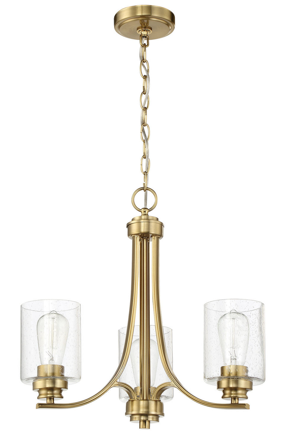 Craftmade Canada - 50523-SB - Three Light Chandelier - Bolden - Satin Brass