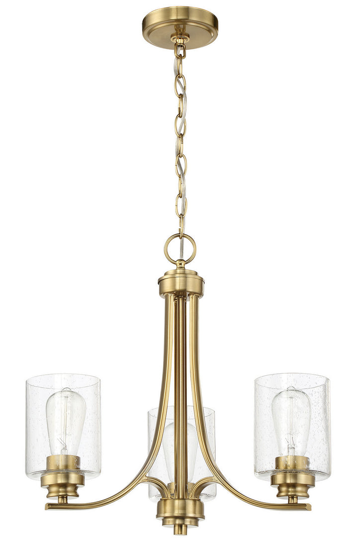Craftmade Canada - 50523-SB - Three Light Chandelier - Bolden - Satin Brass