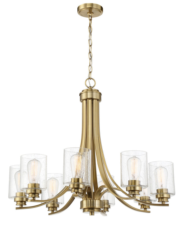 Craftmade Canada - 50528-SB - Eight Light Chandelier - Bolden - Satin Brass