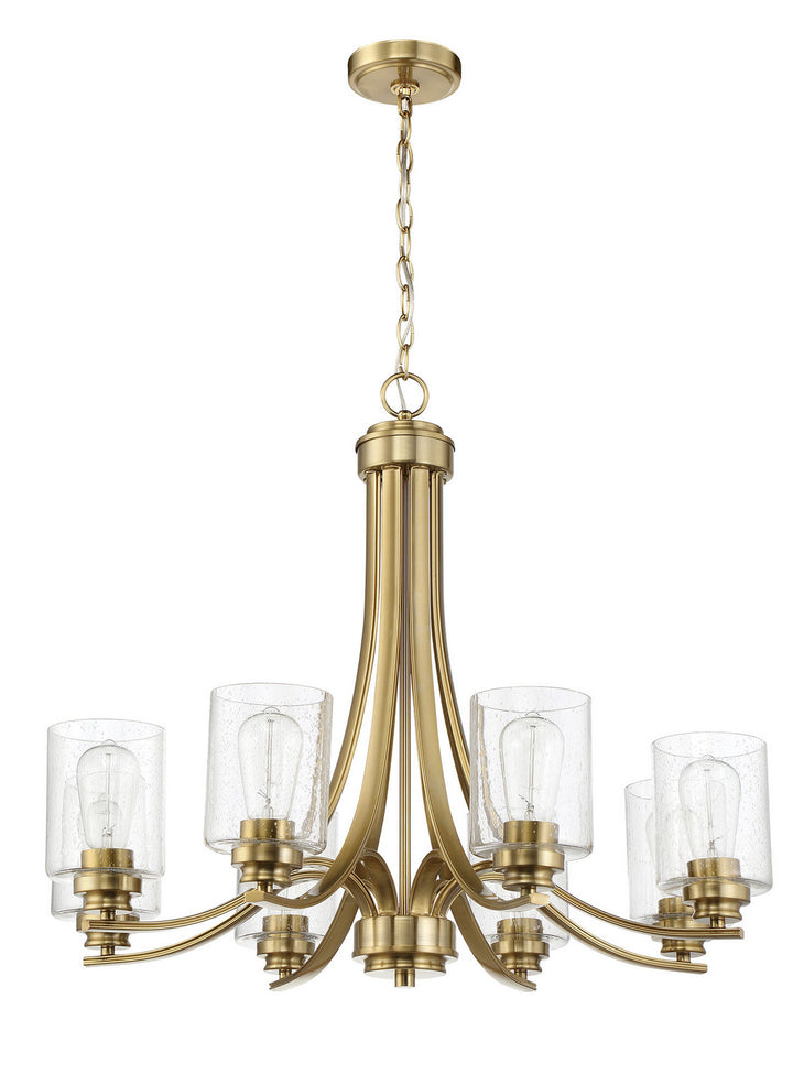 Craftmade Canada - 50528-SB - Eight Light Chandelier - Bolden - Satin Brass