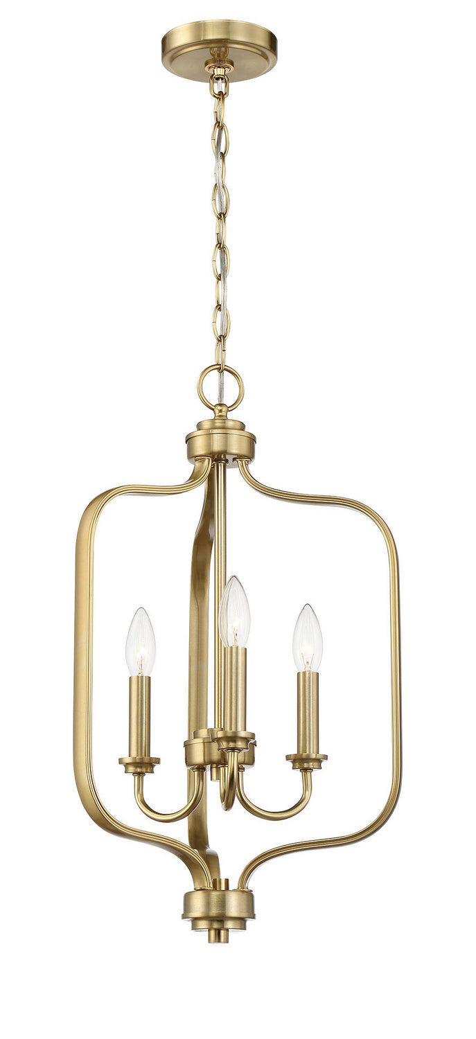 Craftmade Canada - 50533-SB - Three Light Foyer Pendant - Bolden - Satin Brass